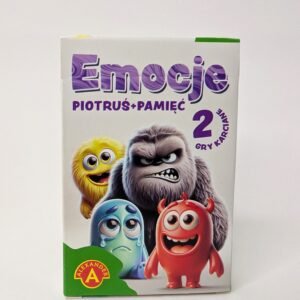 Emocje - Piotruś + Memory – 2 gry karciane