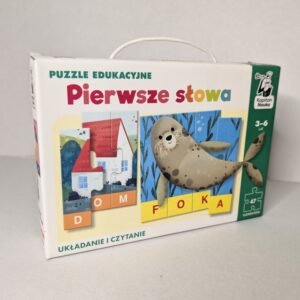 Puzzle edukacyjne. Pierwsze słowa – Kapitan Nauka