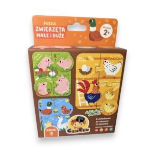 Puzzle Zwierzęta małe i duże – CzuCzu