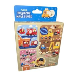 Puzzle Pojazdy małe i duże – CzuCzu