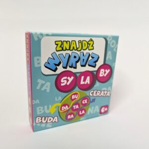 Znajdź Wyraz – Sylaby.Gra językowa Kangur