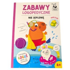 Zabawy logopedyczne. Kapibara Loguś. Nie seplenię