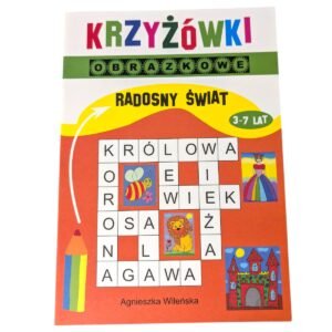 Krzyżówki obrazkowe. Radosny świat.