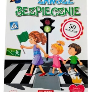 Kolorowanka z naklejkami. Zawsze bezpiecznie.