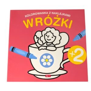 Wróżki. Kolorowanka z naklejkami - Dragon