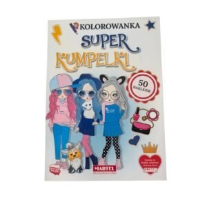 Kolorowanka z naklejkami. Super Kumpelki.